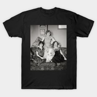 Portrait of Sisters, 1924. Vintage Photo T-Shirt